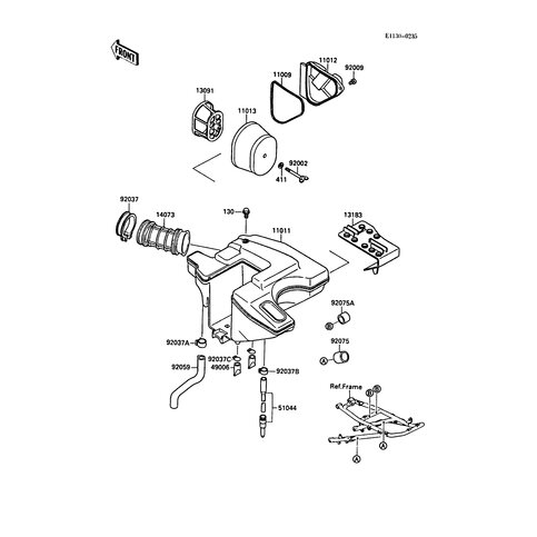 VERGASERANSCHLUSSSTUT