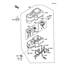 TACHOMETER KM/H