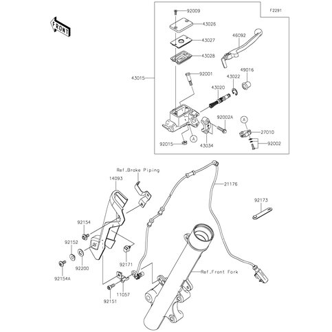 STOPPER-BRAKE,PISTON