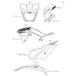 PATTERN,HEAD LAMP COVER,L