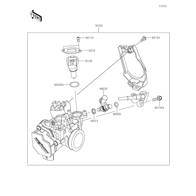 VALVE,ISC - 16126-0729 Kawasaki Ersatzteile - kawa-shop24.de