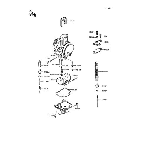 ADJUSTER-CABLE,STARTE