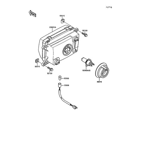 LENS-COMP,HEAD LAMP