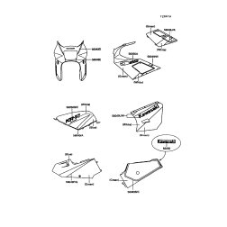 PATTERN,LWR COWLING,L