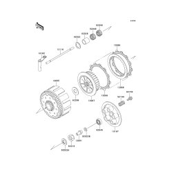 AUSRUECKHEBEL KUPPLUN