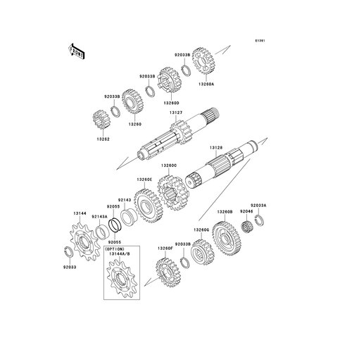 SHAFT-TRANSMISSION OU