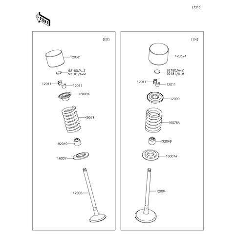 SPRING-ENGINE VALVE