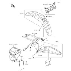 FENDER-FRONT,L.GREEN