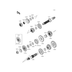 SHAFT-TRANSMISSION OUTPUT