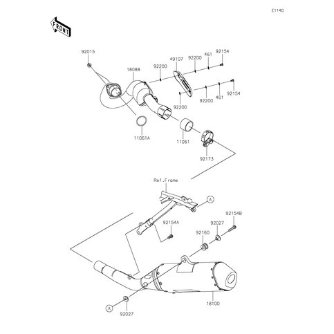 BOLT,FLANGED,8X35