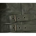 London Olive Leather Jacke (Männer)
