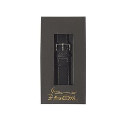Z-50th Leder-Uhrarmband-Schwarz