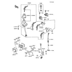 HALTER, BREMSSCHALTER