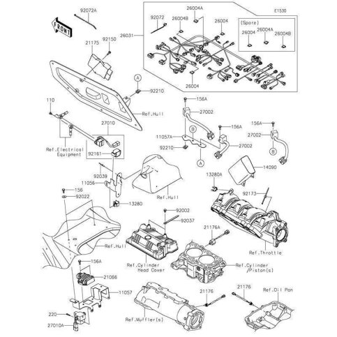 BRACKET,REGULATOR&VDS