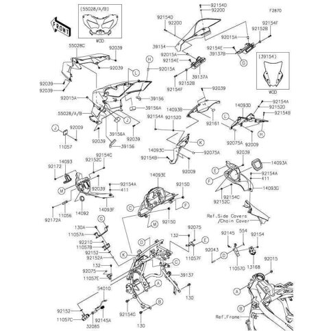 BRACKET,HEAD LAMP UNDER