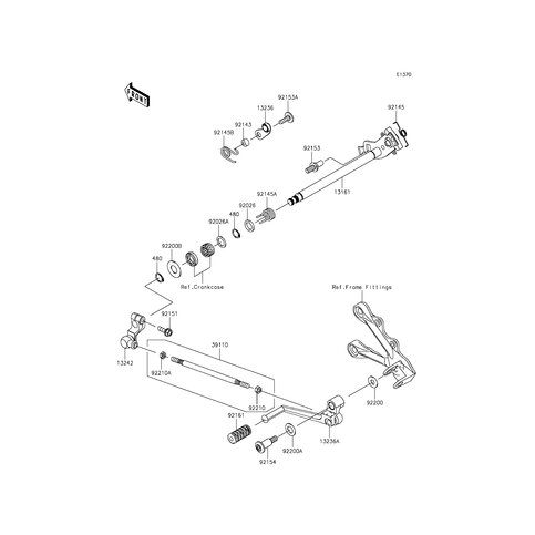 LEVER-COMP-CHANGE SHAFT