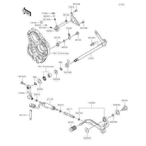 LEVER-COMP,CHANGE PEDAL