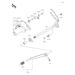 LEVER-ASSY-CHANGE,PEDAL