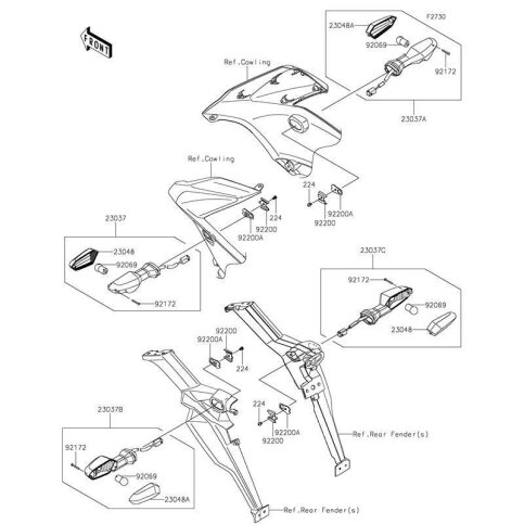 LAMP-ASSY-SIGNAL,RR,RH