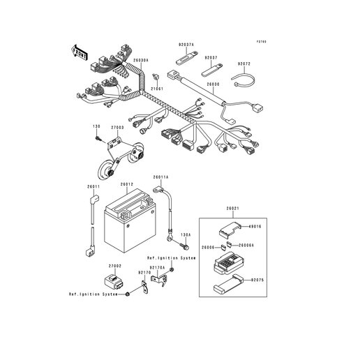 BATTERY,FTZ16-BS,12V 18AH