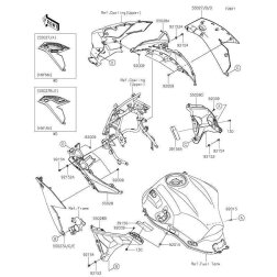 PAD,SIDE COWL.,LH