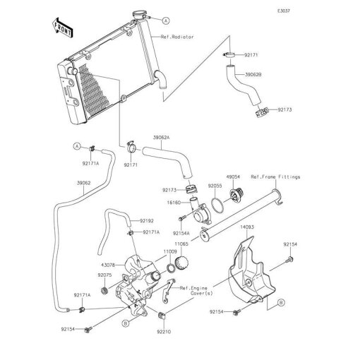 BEHAELTER KUEHLWASSER