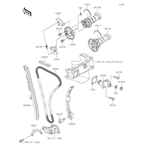 CAMSHAFT-COMP,EXHAUST