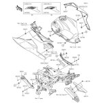 COWLING,TANK,LH,M.F.S.BLA - 55027-5233-739 Kawasaki Ersatzteile - yam