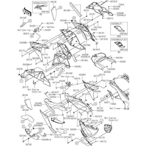 COWLING,SIDE,MID,LH,M.D.B