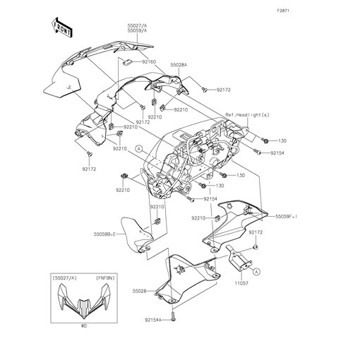 COWLING,UPP,SIDE,LH,M.M.G