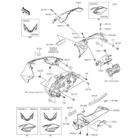 COWLING,UPP,CNT,M.S.BLACK