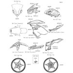 MARK,LWR COWL.,LH,KAWASAK
