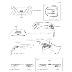 PATTERN,FR FENDER,LH