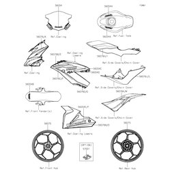 PATTERN,TAIL COVER,LH,LWR