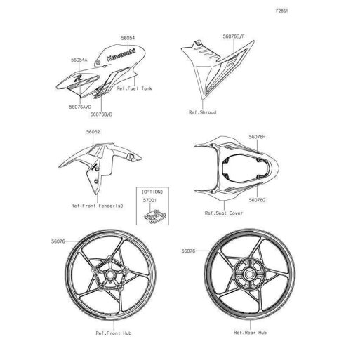 PATTERN,TAIL COVER,RH
