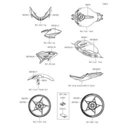 PATTERN,FR FENDER,LH