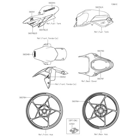 PATTERN,TANK COVER,LH,FR