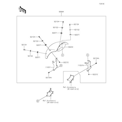 CAFE DEFLECTOR Fixed WO