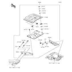 TOPCASE BKT KLE650E/-F