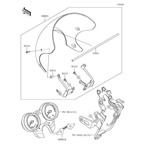 INDICATOR COVER,ALU
