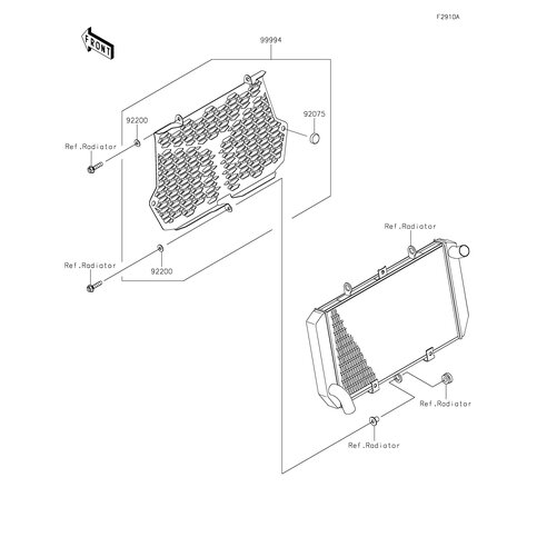 RADIATOR TRIM