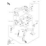 CENTER STAND KIT H2SX 19-