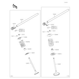 RETAINER-VALVE SPRING
