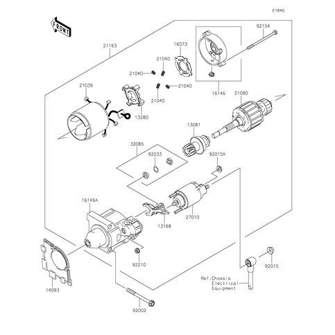 ARMATURE,STARTER-ELECTRIC