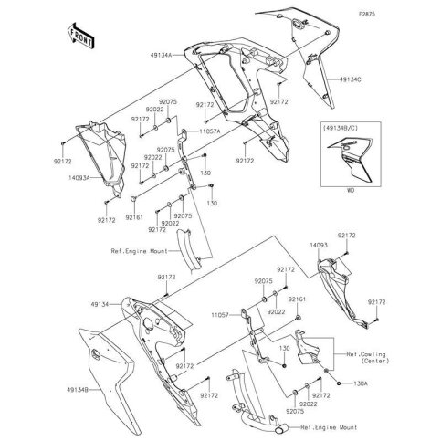 SHROUD,OUTER,LH,M.M.G.GRAY