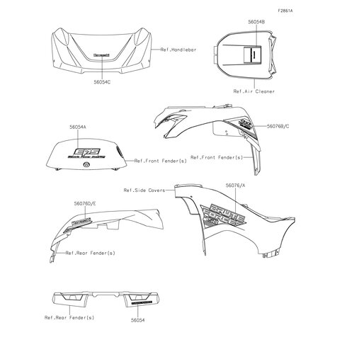 PATTERN,FR FENDER,LH