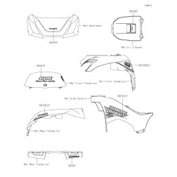 PATTERN,FR FENDER,LH