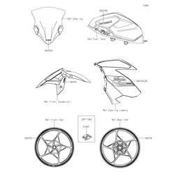 PATTERN,SIDE COWLING,RH