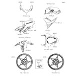 PATTERN,FR FENDER,LH