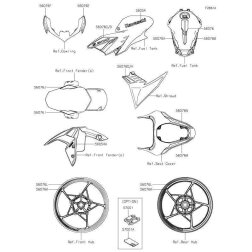 PATTERN,FR FENDER,LH